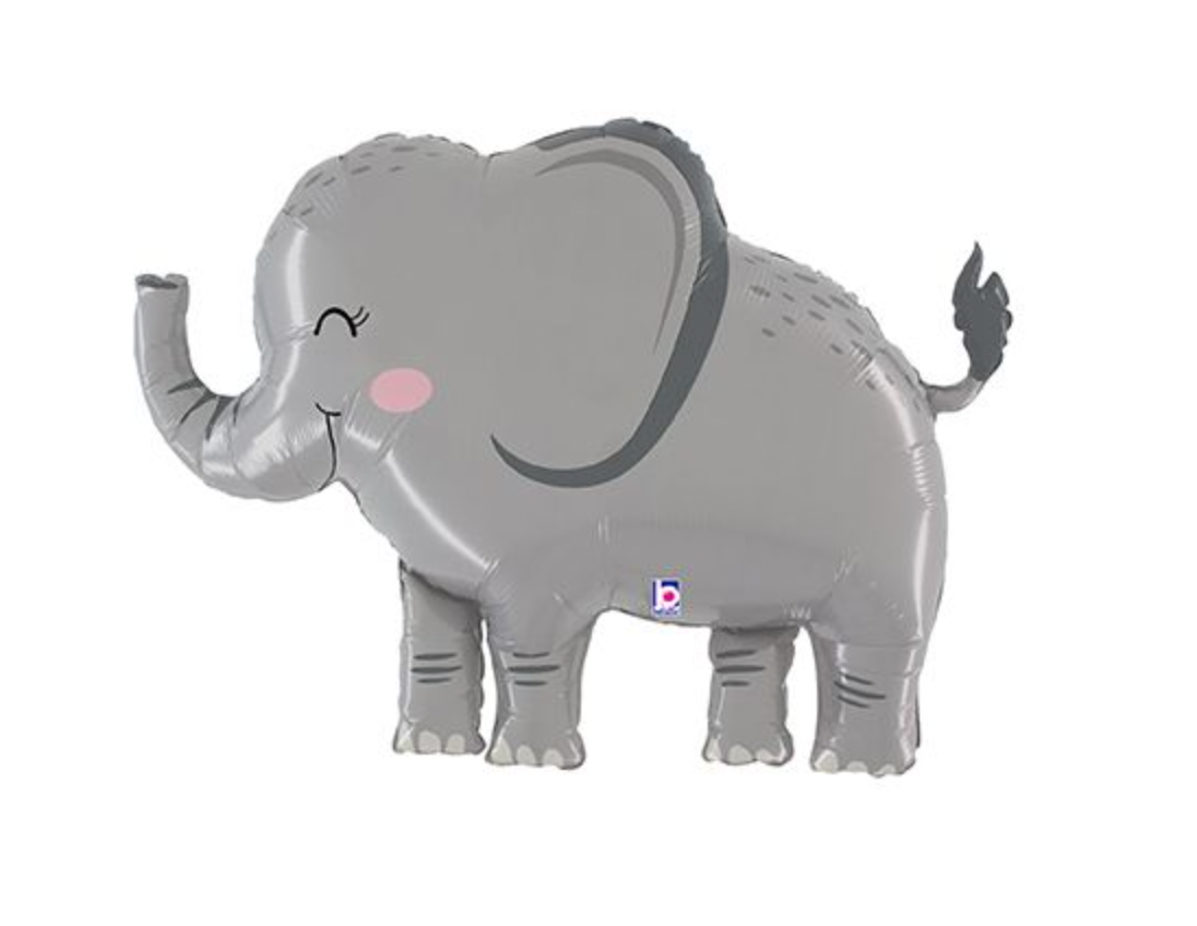 44" Happy Jungle Elephant