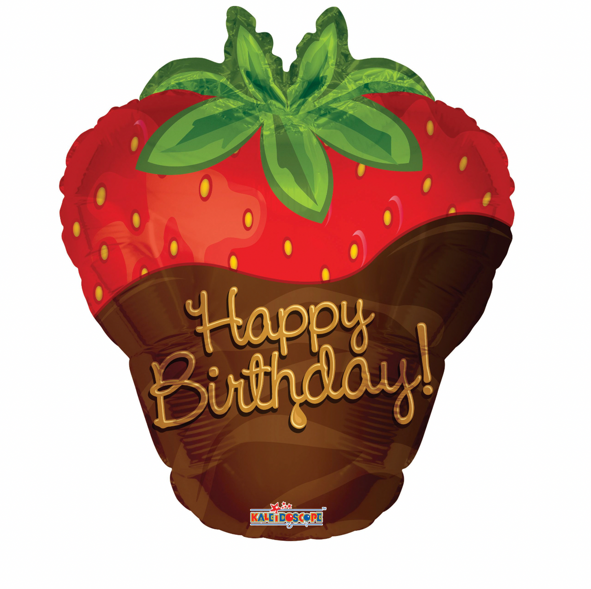 18" Chocolate Strawberry Birthday Balloon