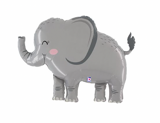 44" Happy Jungle Elephant Balloon