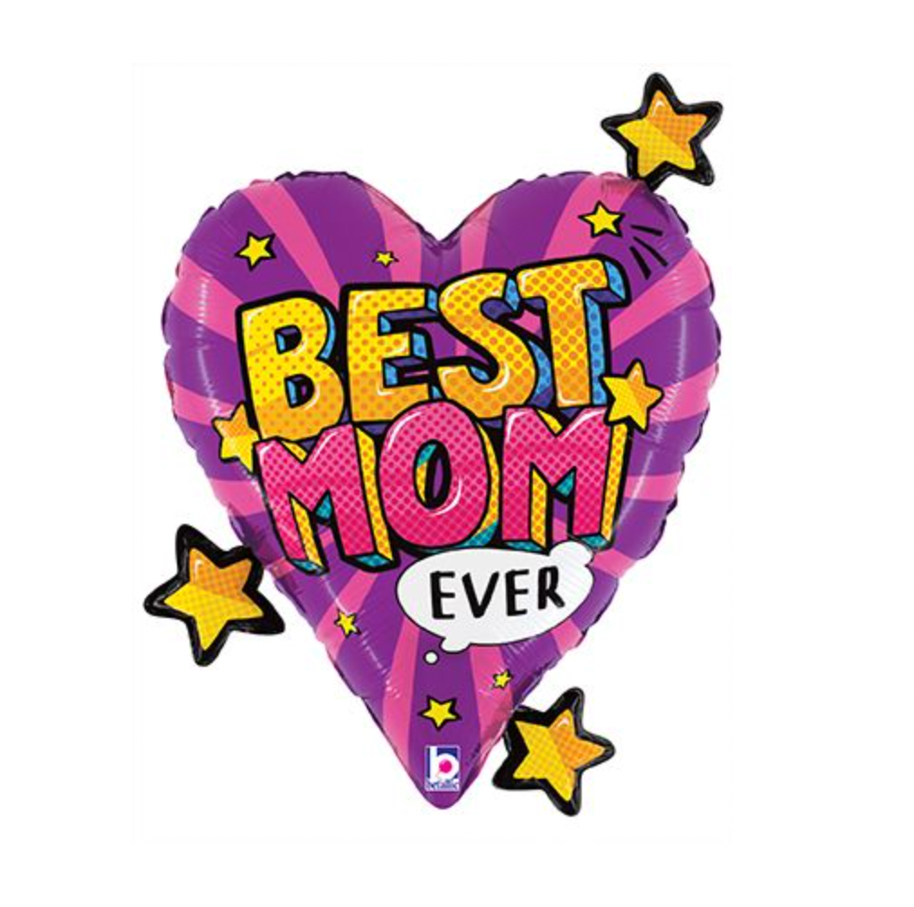 25" Best Mom Ever Balloon