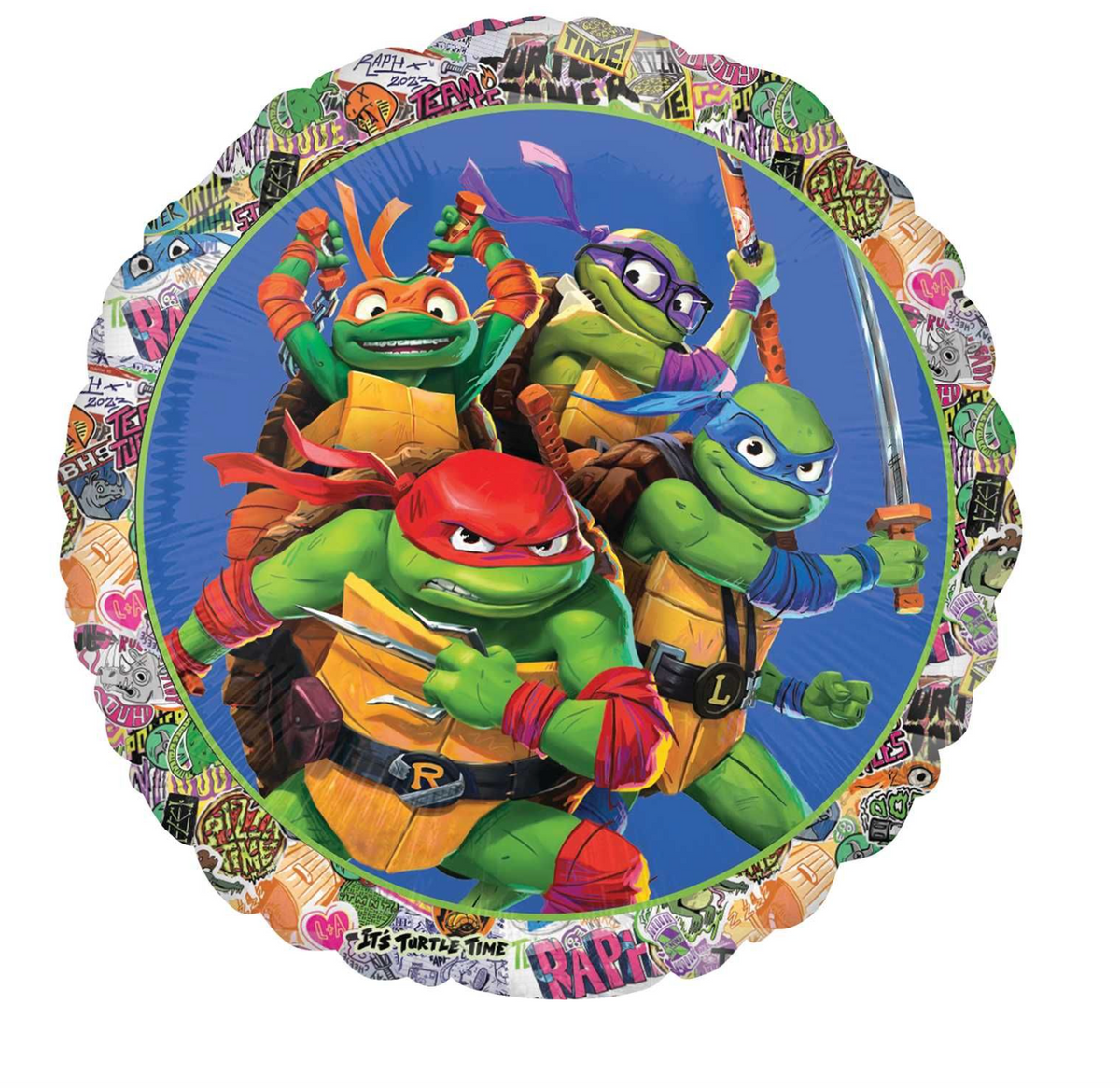 18" Teenage Mutant Ninja Turtles Balloon