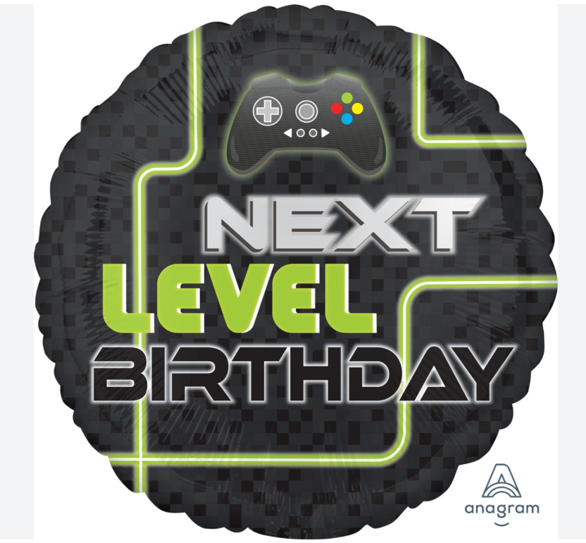 18" Level Up Birthday