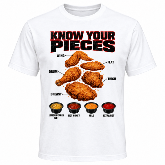 Know Your Pieces Tee clean product image