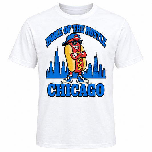 Home of the Hustle Chicago Tee clean product image