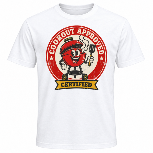 Cookout Approved Tee clean product image