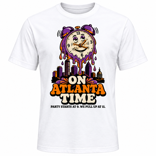 On Atlanta Time Tee clean product image