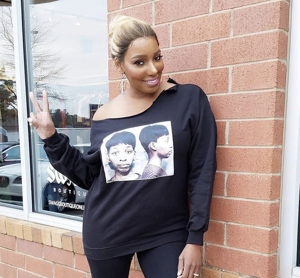 Custom photo print sweatshirt made in Atlanta