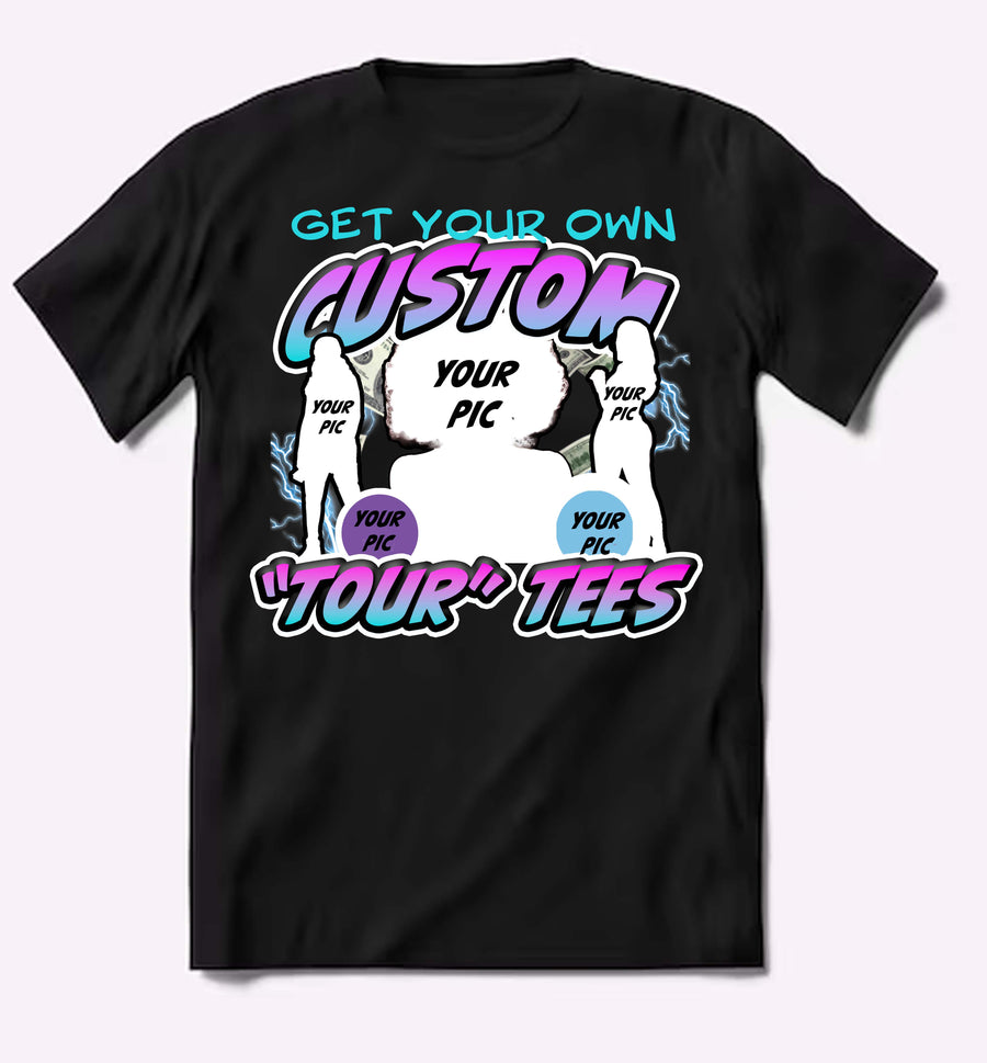 Tees & Quotes custom tour tee